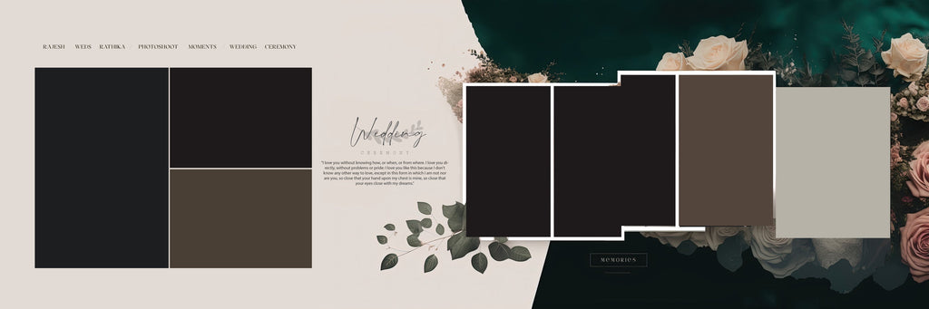 40 PREIMIUM WEDDING ALBUM PSD COLLECTION PACK