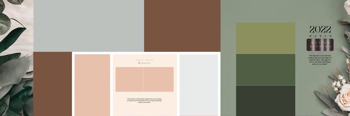 40 PREIMIUM WEDDING ALBUM PSD COLLECTION PACK