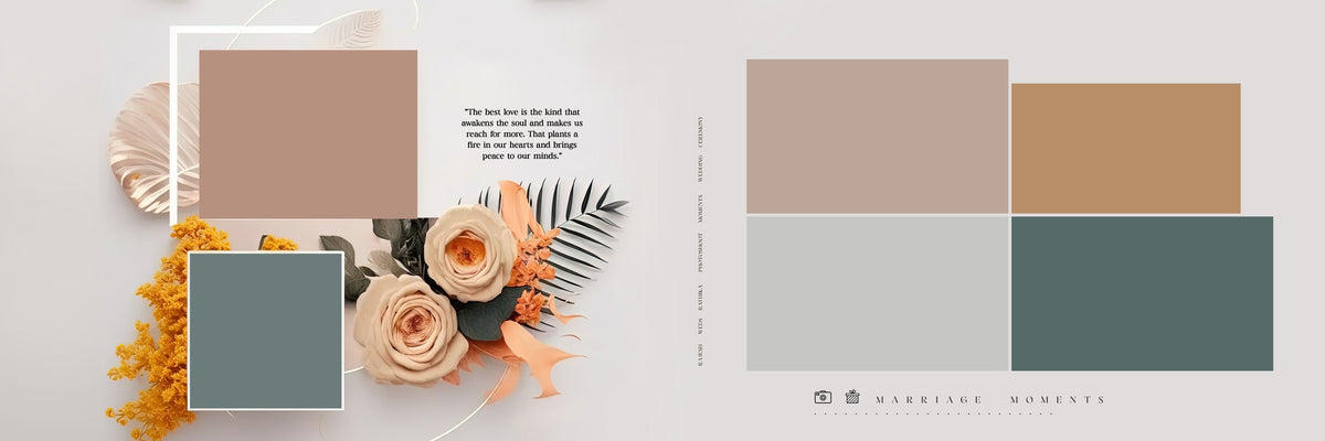 40 PREIMIUM WEDDING ALBUM PSD COLLECTION PACK