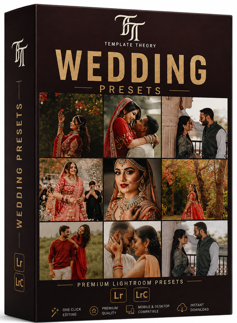 20 WEDDING PREMIUM PRESET PACK