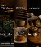 25 DESIGNER FONTS