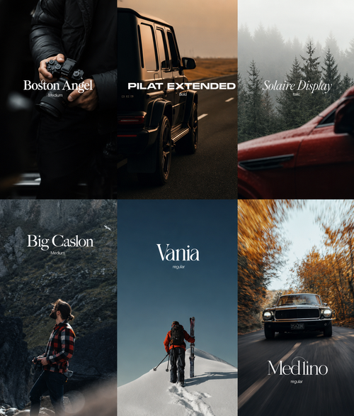 25 DESIGNER FONTS