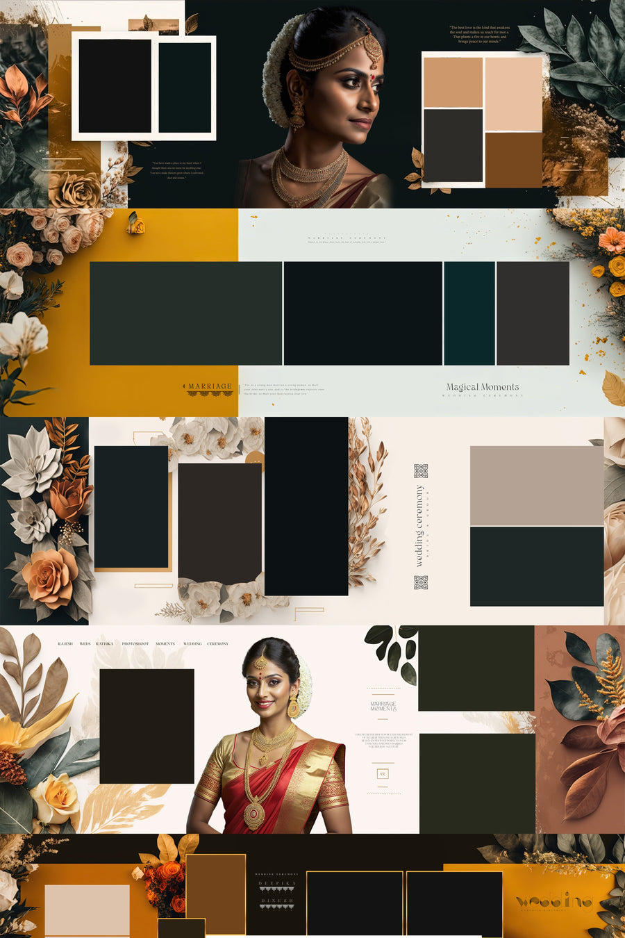 40 PREIMIUM WEDDING ALBUM PSD COLLECTION PACK